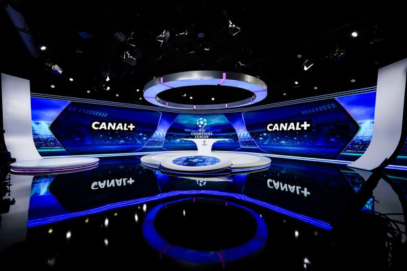 Gendo GmbH realisiert größte LED-Wall im Broadcast-Bereich in Österreich für Canal+